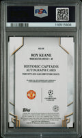 2024-25 Topps UCC Historic Captains Auto Roy Keane PSA 10 Pop2