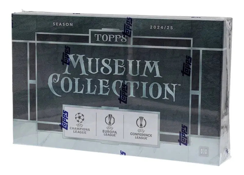 2024/25 Topps UEFA Club Competitions Museum Collection Soccer Hat-Trick Box