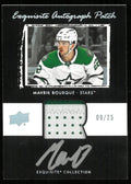 2024-25 UD Exquisite Hockey Mavrik Bourque RC Rookie Patch Auto /25