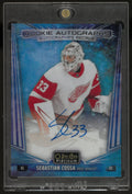 2024-25 UD O-Pee-Chee Platnium Rookie Autographs Sebastian Cossa Auto RC /50
