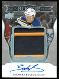 2024-25 UD The Cup Hockey Exquisite Rookie Patch Auto Zachary Bolduc /76