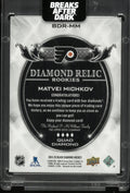 2024-25 Upper Deck Black Diamond Relic Rookies Quad Diamond Matvei Michkov /99 RC
