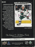 2024-25 Upper Deck Exquisite Collection Kirill Kaprizov Patch Autograph /25
