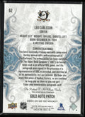 2024-25 Upper Deck Ice Gold Autograph Patch Leo Carlsson Auto