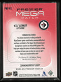 2024-25 Upper Deck Premier Commemorative Logo Mega Patch Kyle Connor 1/4