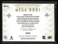 2024-25 Upper Deck Premier Mega Duos Alex Ovechkin/Josh Carlson Gold Patch
