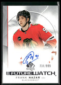 2024-25 Upper Deck SP Authentic Rookie Future Watch Auto Frank Nazar /999
