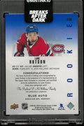 2024-25 Upper Deck SPx Lane Hutson Blue Auto Rookie RC