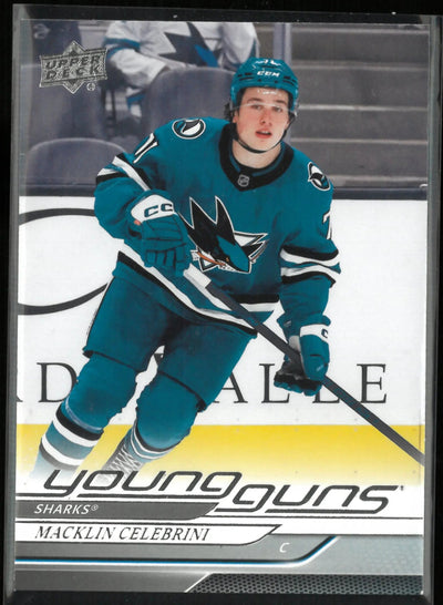 2024-25 Upper Deck Series 2 Young Guns Rookies Macklin Celebrini RC