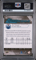 2024-25 Upper Deck Series Two Young Guns Renewed Connor McDavid #201 PSA 10