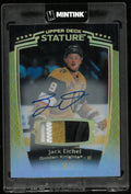 2024-25 Upper Deck Stature Premium Autograph Gold Jack Eichel Auto Patch /5