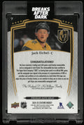 2024-25 Upper Deck Stature Premium Autograph Gold Jack Eichel Auto Patch /5