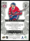 2024-25 Upper Deck The Cup Baroque Rookie Auto Lane Hutson /99