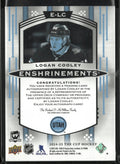 2024-25 Upper Deck The Cup Enshrinements Logan Cooley Autograph Auto /99