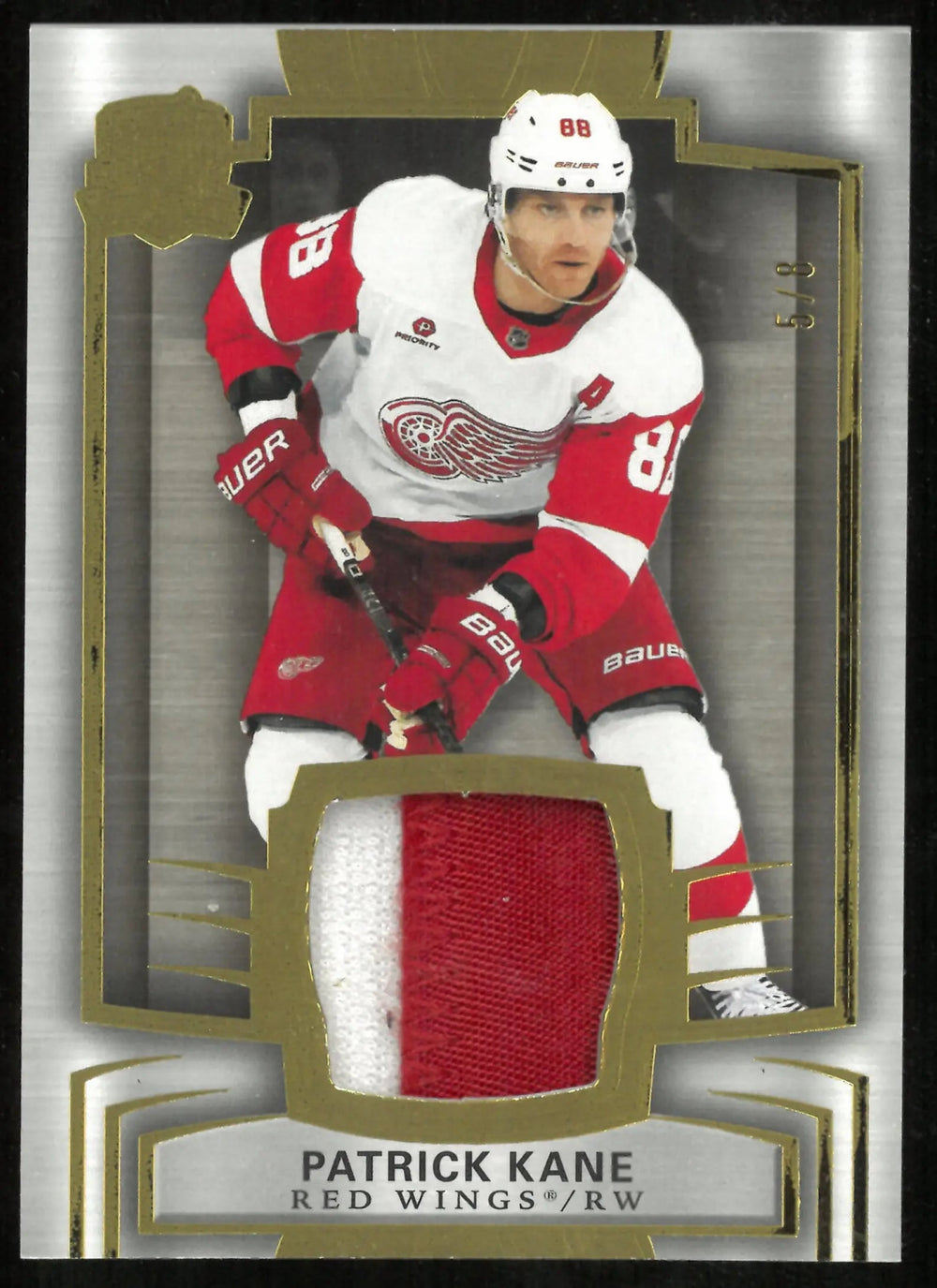 2024-25 Upper Deck The Cup Gold Foil Patch Patrick Kane /8