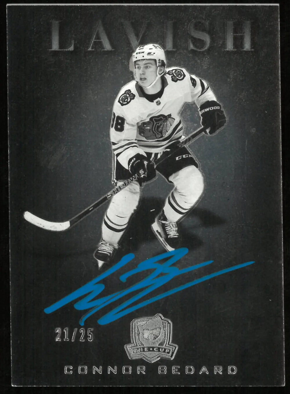 2024-25 Upper Deck The Cup Hockey Lavish Auto Connor Bedard /25
