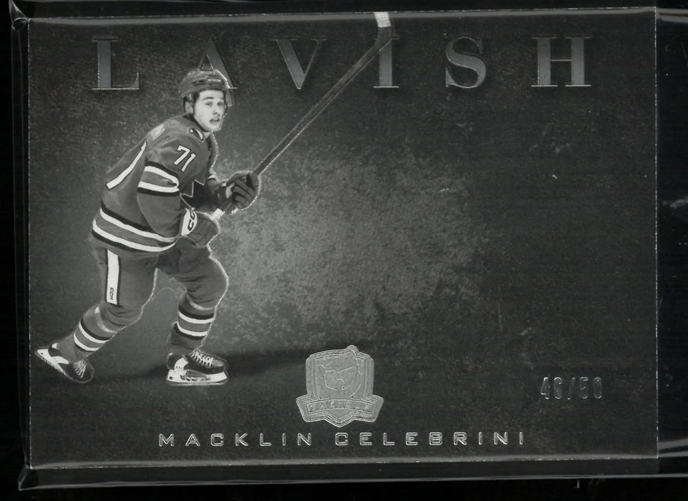 2024-25 Upper Deck The Cup Lavish Macklin Celebrini Rookie RC /50