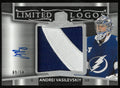 2024-25 Upper Deck The Cup Limited Logos Patch Auto Andrei Vasilevsky /50