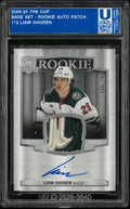 2024-25 Upper Deck The Cup Rookie Patch Autograph Liam Ohgren Auto RC /249