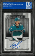 2024-25 Upper Deck The Cup Will Smith RC Rookie 3 Color Patch Auto /99
