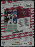 2024 Absolute Football Baker Mayfield Printing Plate 1/1