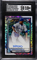 2024 Bowman Chrome Kendry Rojas Prospect Auto Mini Dmnd. Refractor SGC 10 /100
