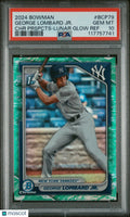 2024 Bowman Chrome Prospects George Lombard JR. Prspcts Lunar Glow Ref PSA 10