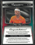 2024 Leaf Metal Rafael Nadal Signature Series Auto 1/1 Green