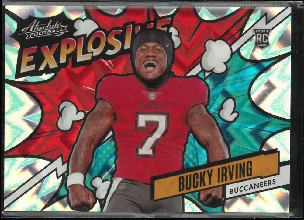 2024 Panini Absolute Explosive Bucky Irving RC Rookie