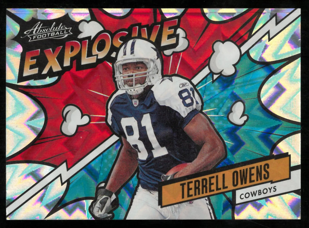 2024 Panini Absolute Football Explosive Terrell Owens