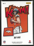 2024 Panini Absolute KABOOM! Bo Nix Rookie RC