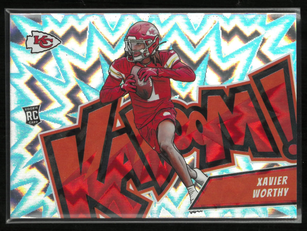 2024 Panini Absolute KABOOM! Xavier Worthy Rookie RC