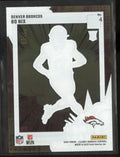 2024 Panini Clearly Donruss Bomb Squad Bo Nix Rookie RC /49