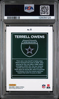2024 Panini Donruss Downtown! Terrell Owens #8 PSA 8
