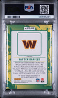 2024 Panini Donruss Optic First Year Fresh Patch Jayden Daniels RC PSA 10