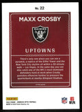 2024 Panini Donruss Optic Football Maxx Crosby UpTowns!