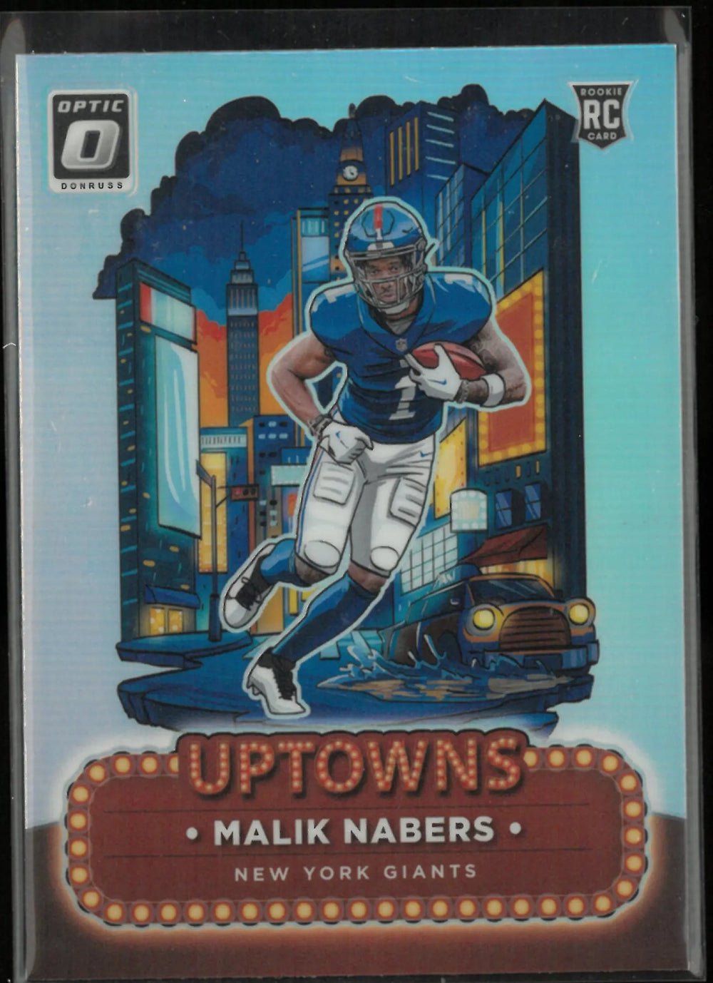 2024 Panini Donruss Optic Uptowns Malik Nabers Rookie RC
