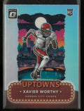 2024 Panini Donruss Optic Uptowns Xavier Worthy Rookie RC