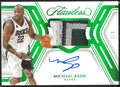 2024 Panini Flawless Green Signature Patch Materials Patch Auto Michael Redd /5