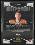 2024 Panini Football Micro Mosaic Bo Nix Rookie RC