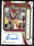 2024 Panini Immaculate Collection Clutch Time George Kittle Autograph /49