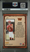 2024 Panini Mosaic Notoriety Jayden Daniels RC Rookie #19 PSA 10