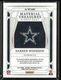 2024 Panini National Treasure Patch Autograph Darren Woodson Auto /25