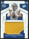 2024 Panini National Treasure Patch Matthew Stafford /25