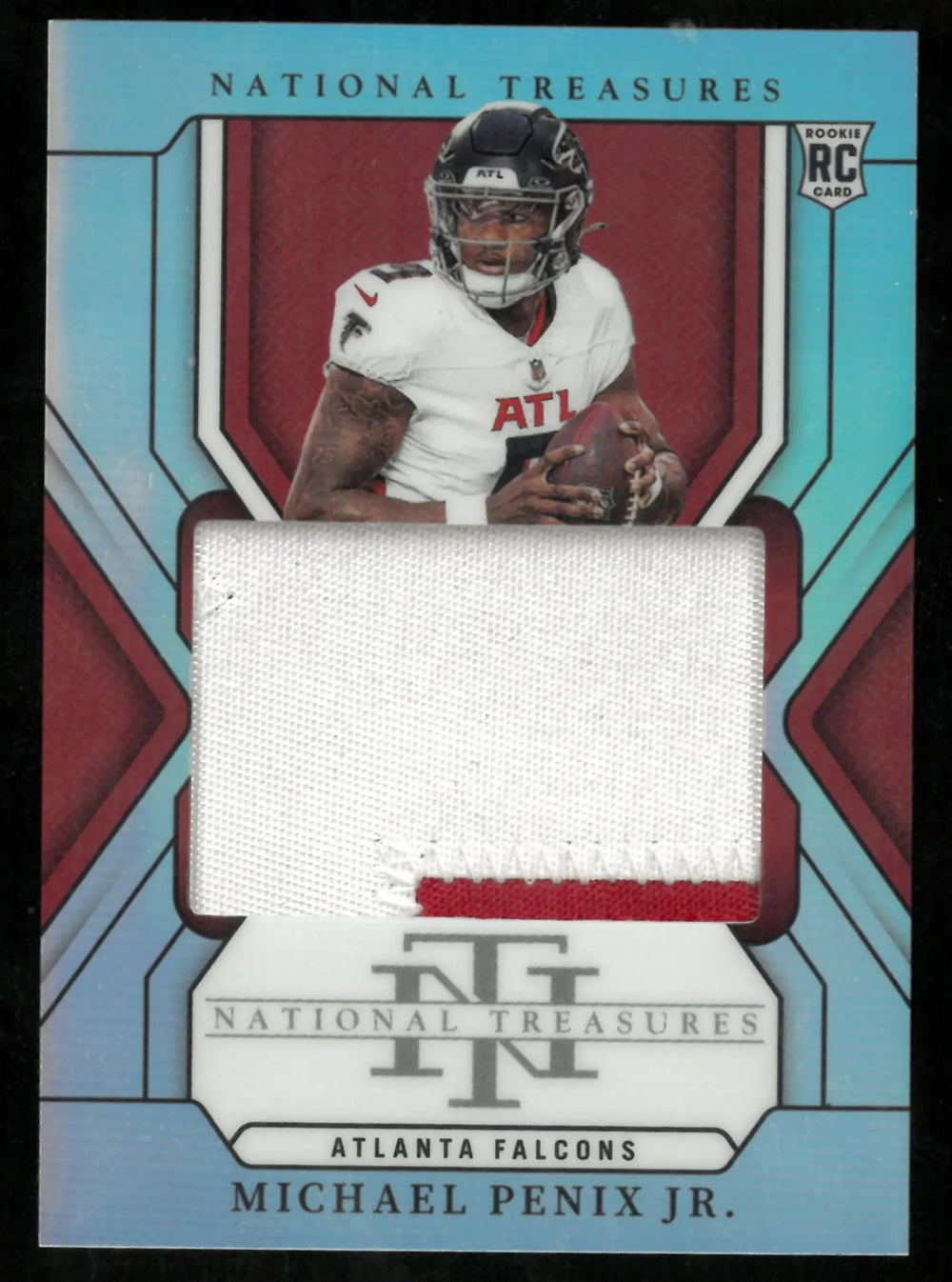 2024 Panini National Treasures Football Rookie Patch Michael Penix JR /35