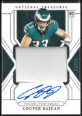 2024 Panini National Treasures Rookie Patch Autograph Cooper DeJean RC /99