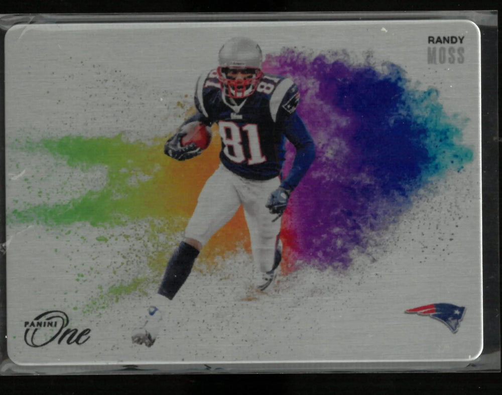 2024 Panini One Metal Color Blast Randy Moss