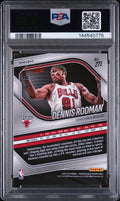 2024 Panini Prizm Black Cherry Blossom Dennis Rodman /20 PSA 10