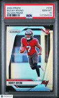 2024 Panini Prizm Bucky Irving Rookie RC Silver PSA 10