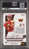 2024 Panini Prizm Football Prizm Flashback Rookie RC Jayden Daniels #8 PSA 10